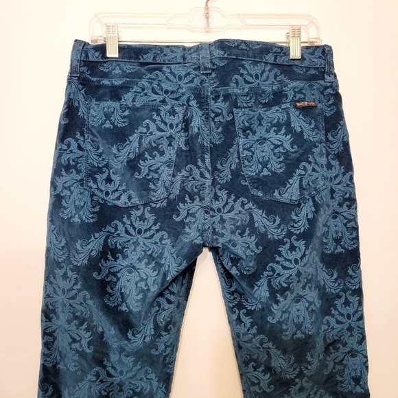 Hudson Jeans Nico Super Skinny Midrise in Teal Color Size 29 - Picture 7 of 9